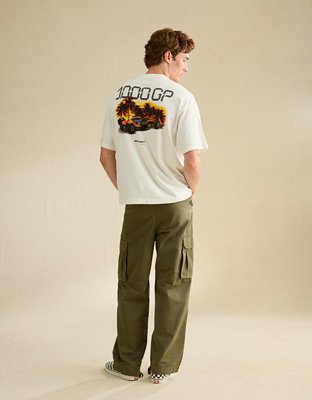 AE Boxy Fit McLaren Graphic T-Shirt | American Eagle