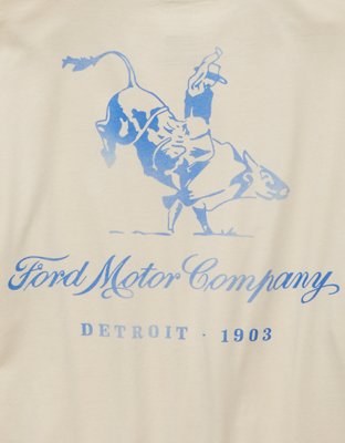 T-shirt à image Ford coupe droite AE