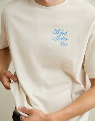 T-shirt à image Ford coupe droite AE