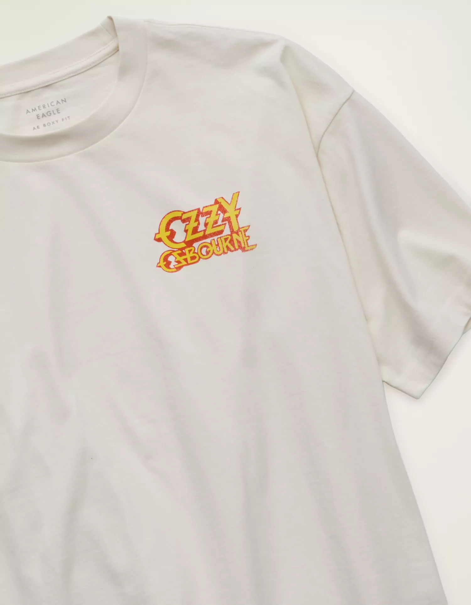 AE Boxy Fit Ozzy Osbourne Graphic T-Shirt - thumbnail 7