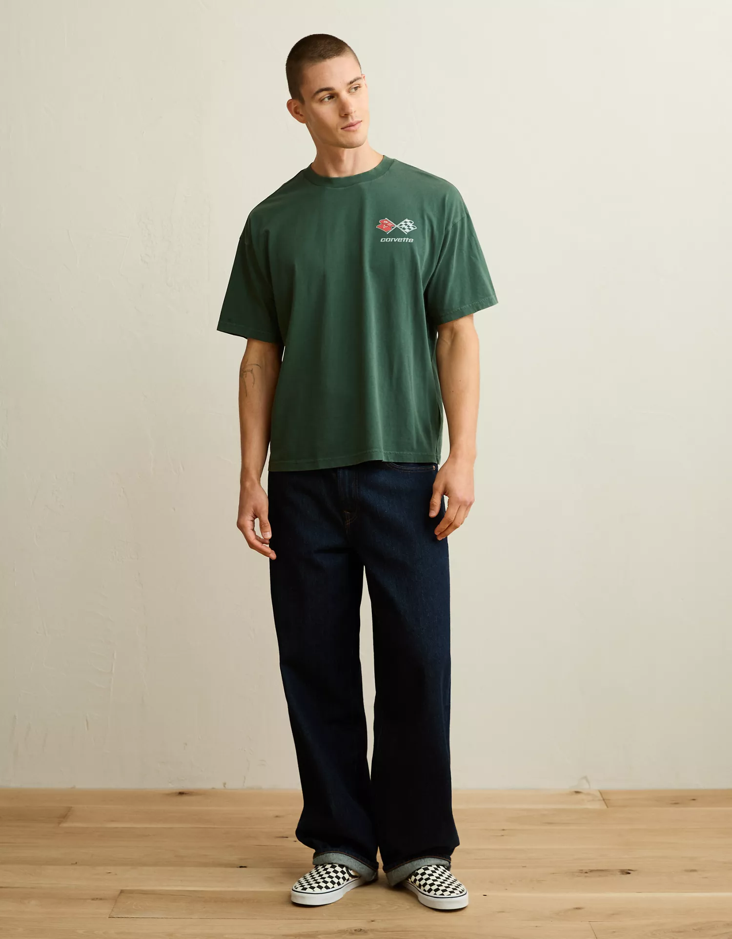 AE Boxy Fit Corvette Graphic T-Shirt - thumbnail 7