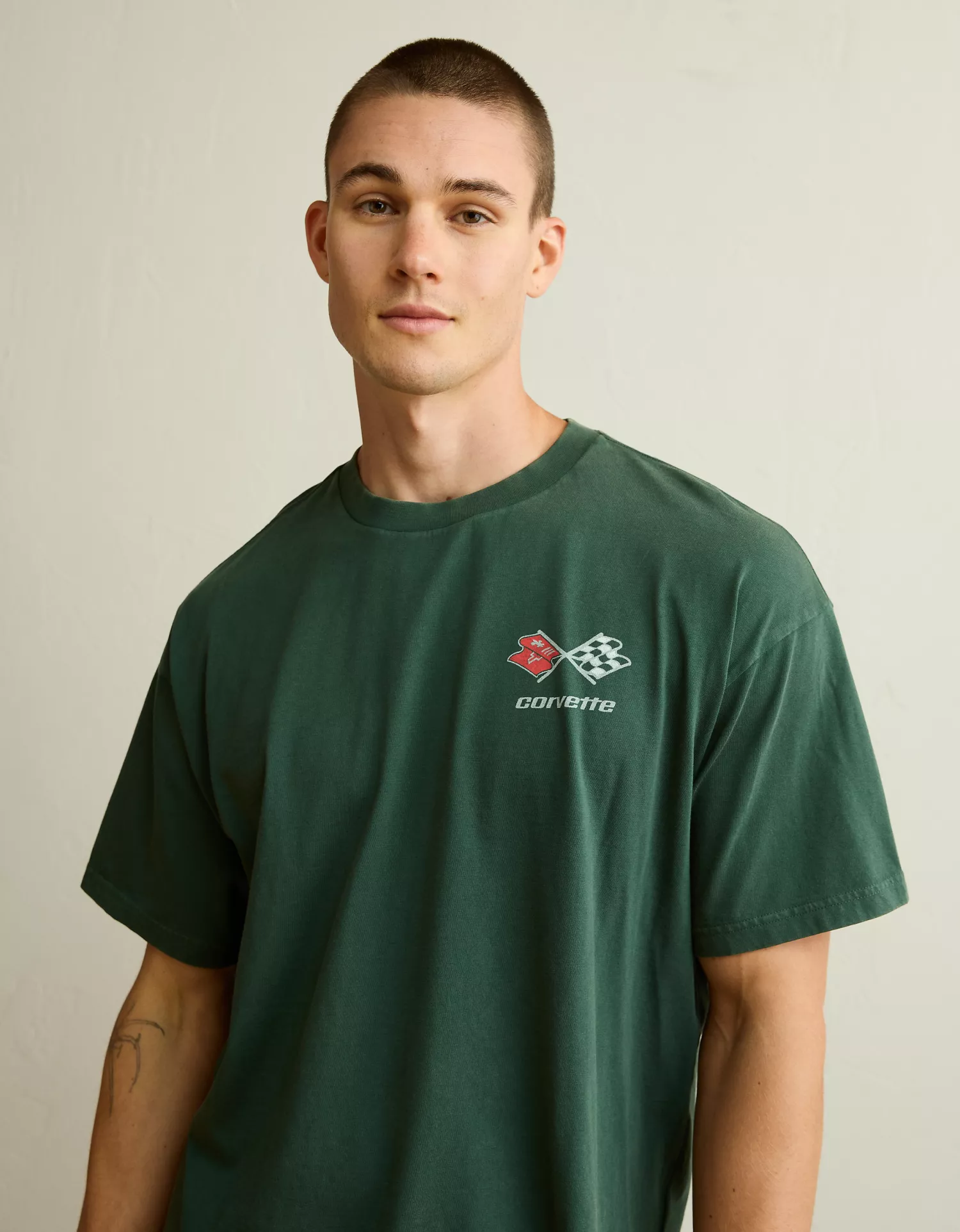AE Boxy Fit Corvette Graphic T-Shirt