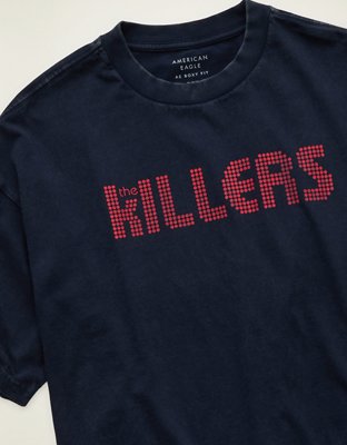 AE Boxy Fit The Killers Graphic T-Shirt