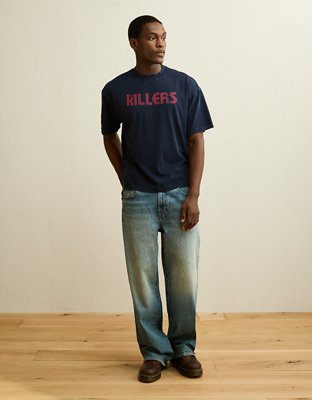 AE Boxy Fit The Killers Graphic T-Shirt