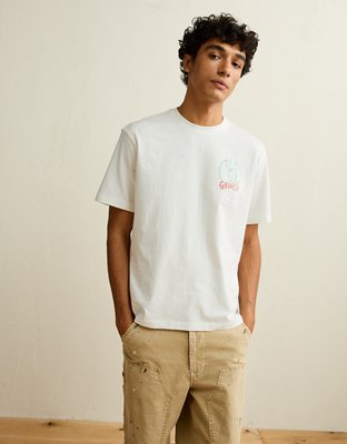 AE Standard Fit Grinch Graphic T-Shirt