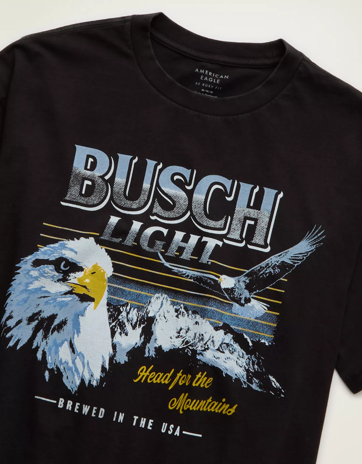 AE Boxy Fit Busch Light Graphic T-Shirt - thumbnail 5