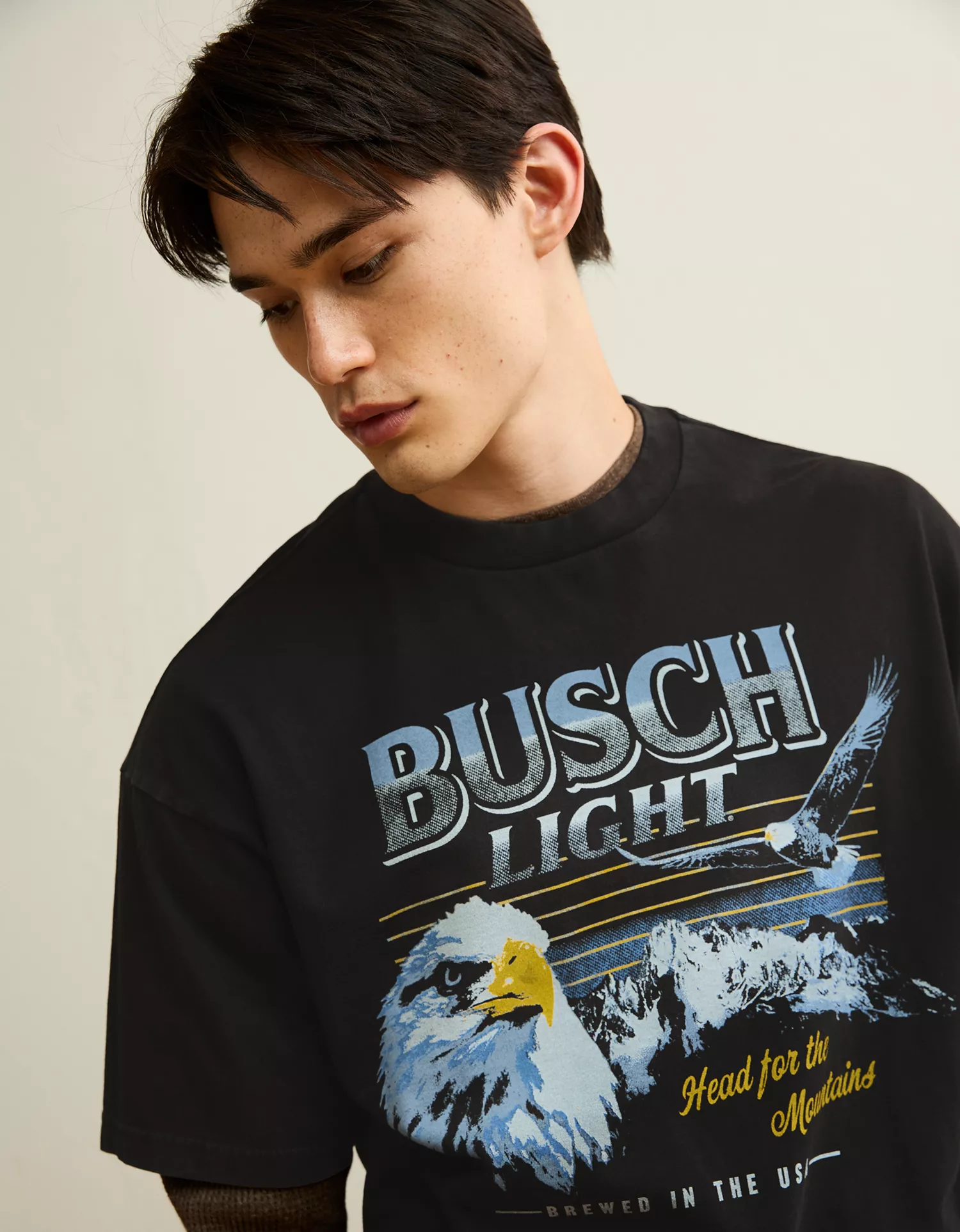 AE Boxy Fit Busch Light Graphic T-Shirt - thumbnail 6