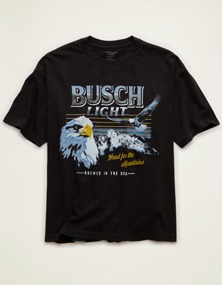 AE Boxy Fit Busch Light Graphic T-Shirt