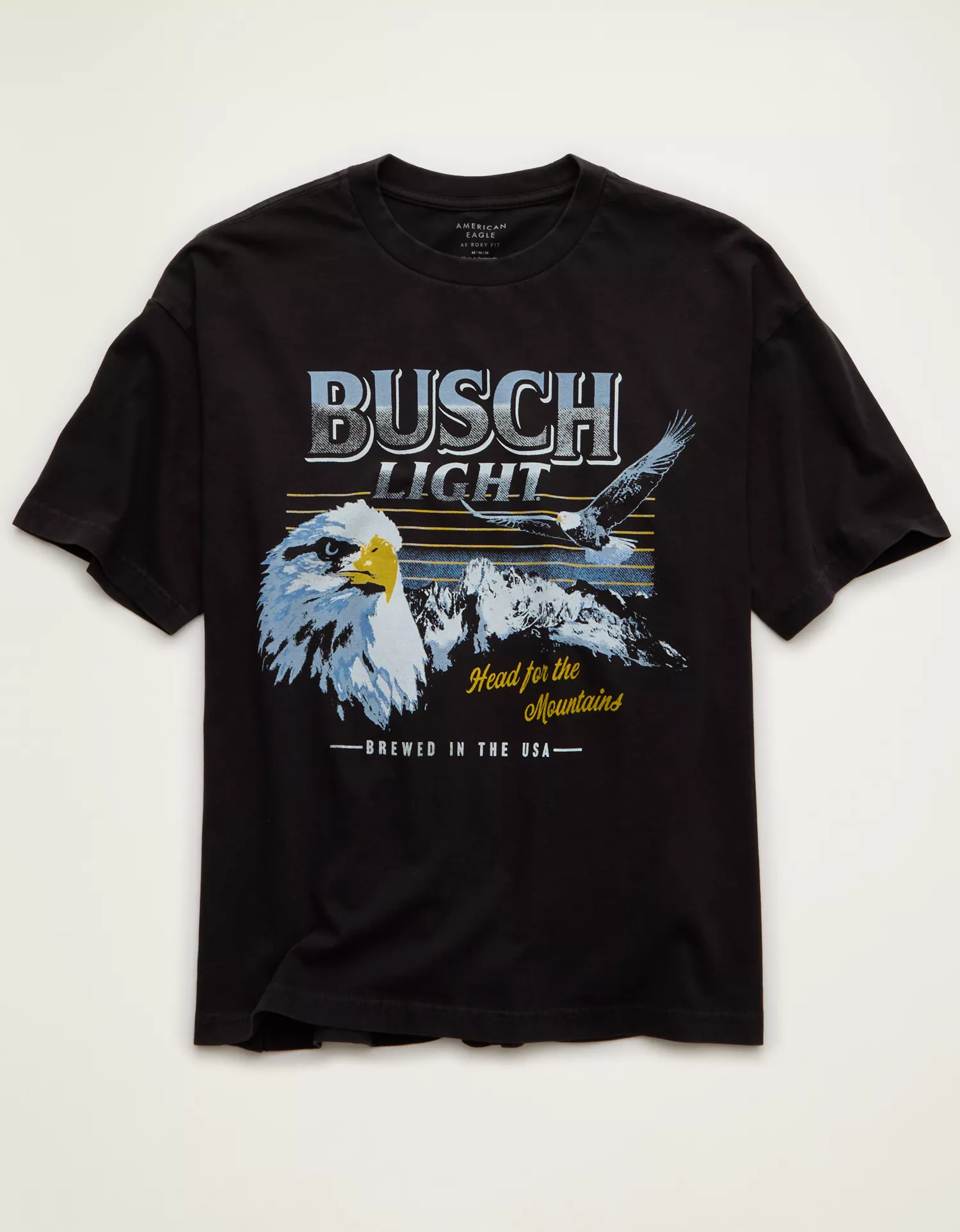AE Boxy Fit Busch Light Graphic T-Shirt - thumbnail 3