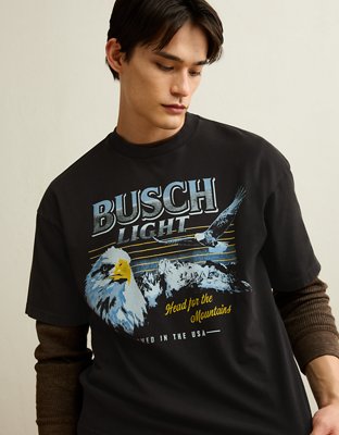 AE Boxy Fit Busch Light Graphic T-Shirt