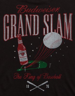 AE Boxy Fit Budweiser Graphic T-Shirt