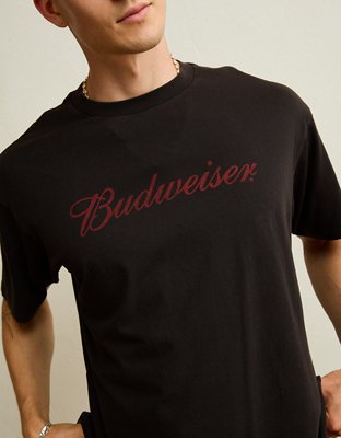 AE Boxy Fit Budweiser Graphic T-Shirt | American Eagle