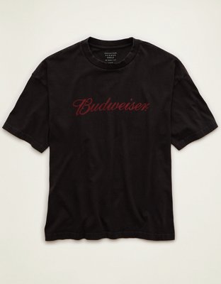 AE Boxy Fit Budweiser Graphic T-Shirt | American Eagle