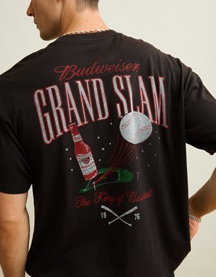 AE Boxy Fit Budweiser Graphic T-Shirt