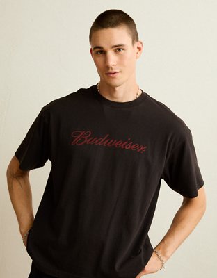 AE Boxy Fit Budweiser Graphic T-Shirt | American Eagle