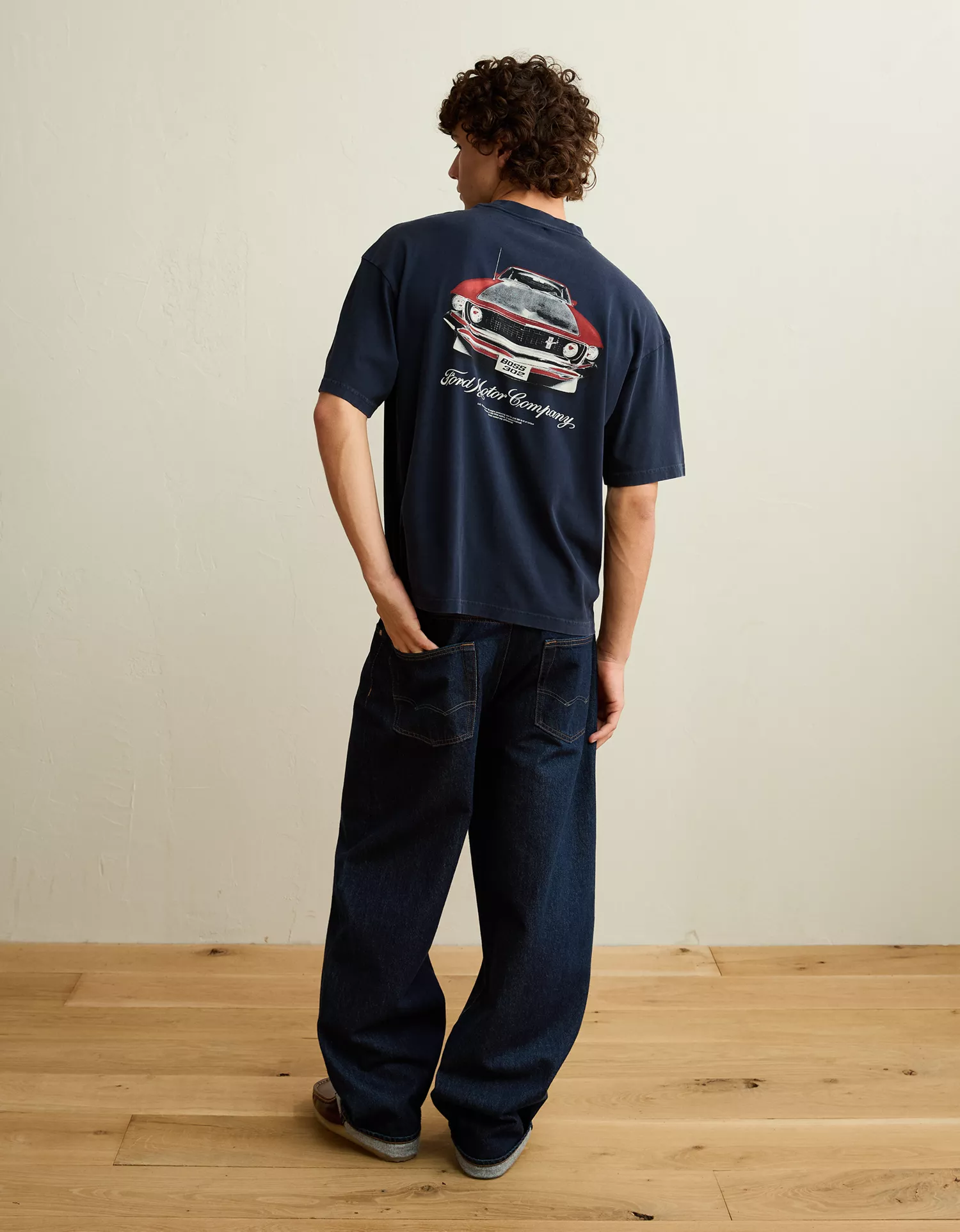 AE Boxy Fit Ford Graphic T-Shirt - thumbnail 2