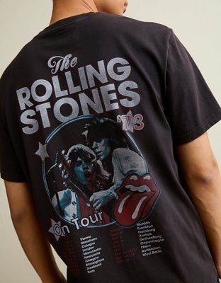 AE Standard Fit Rolling Stones Graphic T-Shirt
