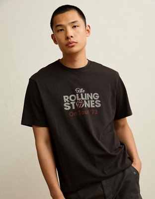 AE Standard Fit Rolling Stones Graphic T-Shirt