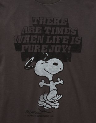 AE Standard Fit Snoopy Graphic T-Shirt