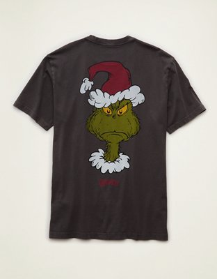 AE Standard Fit Grinch Graphic T-Shirt