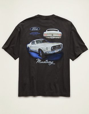 AE Boxy Fit Ford Mustang Graphic T-Shirt