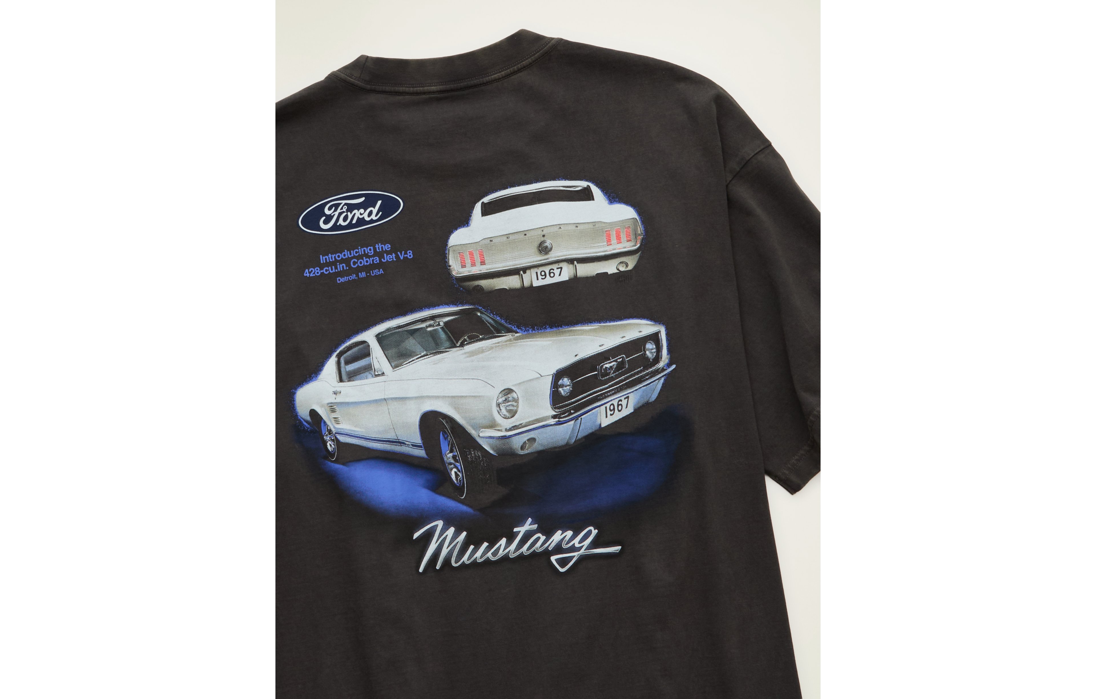 AE Boxy Fit Ford Mustang Graphic T-Shirt