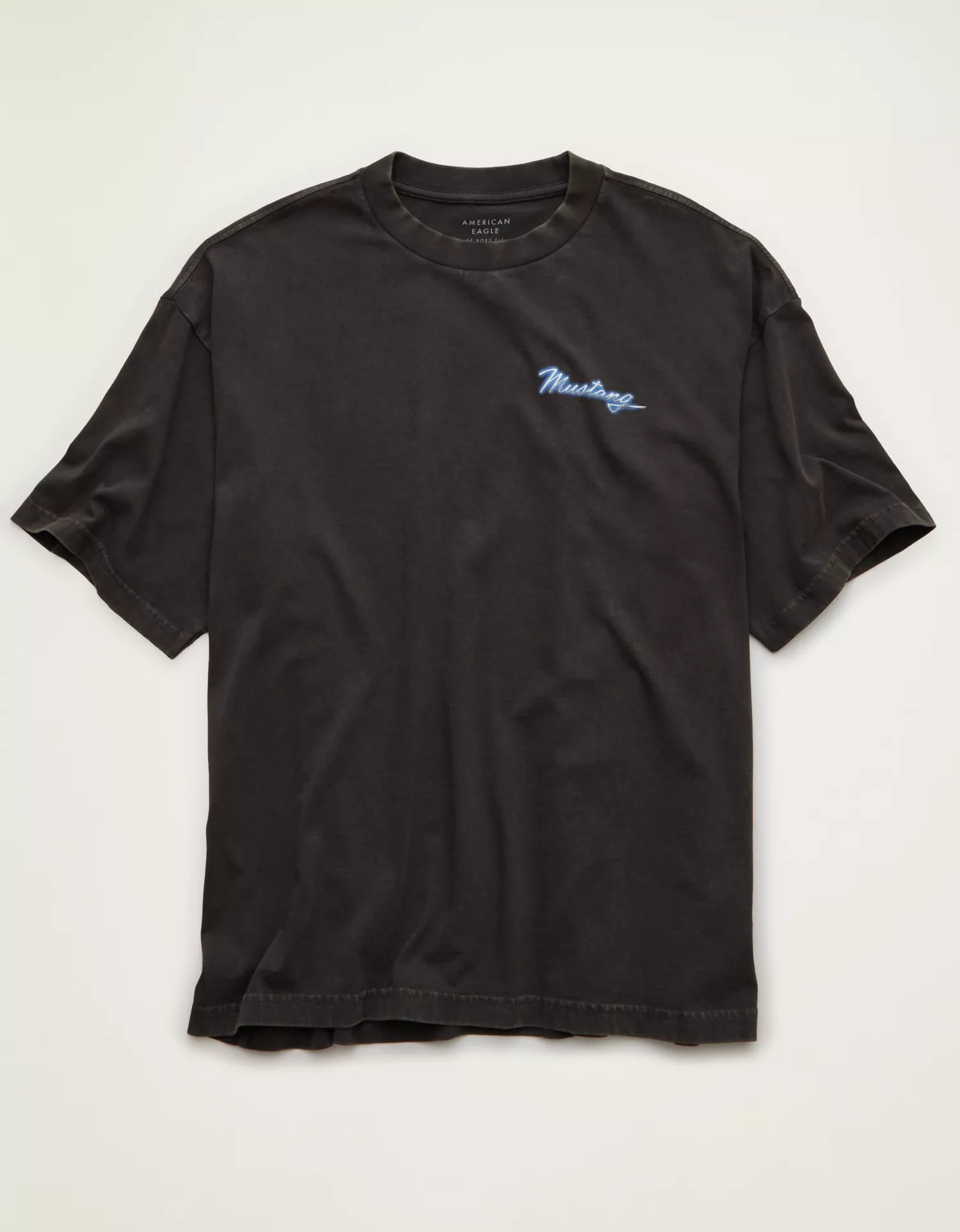 AE Boxy Fit Ford Mustang Graphic T-Shirt - thumbnail 4