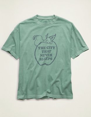AE Boxy Fit Snoopy Graphic T-Shirt