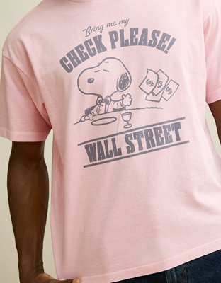 AE Boxy Fit Snoopy Graphic T-Shirt | American Eagle
