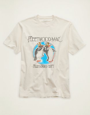 AE Standard Fit Fleetwood Mac Graphic T-Shirt
