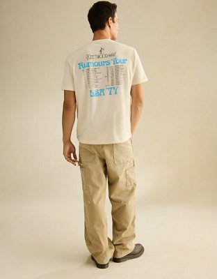 AE Standard Fit Fleetwood Mac Graphic T-Shirt
