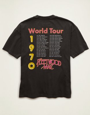AE Boxy Fit Fleetwood Mac Graphic T-Shirt