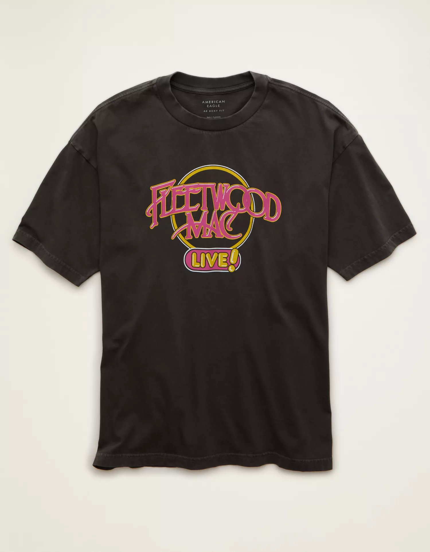 AE Boxy Fit Fleetwood Mac Graphic T-Shirt - thumbnail 4