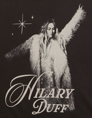 AE Boxy Fit Hilary Duff Graphic T-Shirt