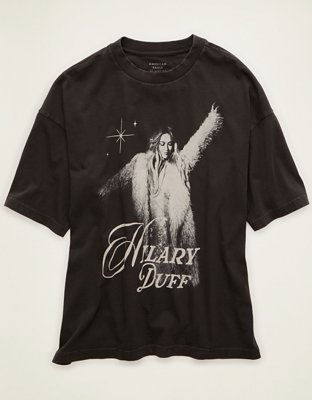 AE Boxy Fit Hilary Duff Graphic T-Shirt
