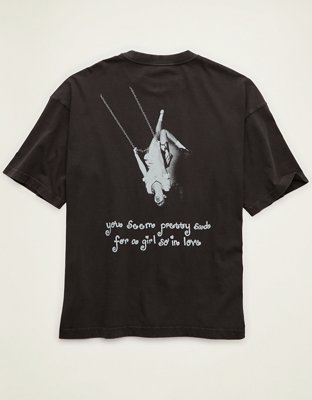 AE Boxy Fit Olivia Rodrigo Graphic T-Shirt