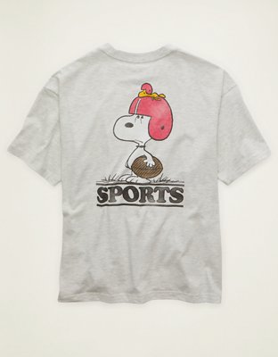 AE Boxy Fit Snoopy Graphic T-Shirt