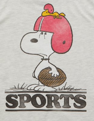 AE Boxy Fit Snoopy Graphic T-Shirt