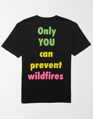 Мужские футболки American Eagle Tailgate Men's Smokey Bear Graphic T-Shirt — фото 2