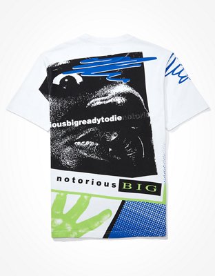 Мужские футболки American Eagle Tailgate Men's Biggie Smalls Graphic T-Shirt — фото 4