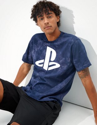 Мужские футболки American Eagle Tailgate Men's Playstation Tie-Dye T-Shirt — фото 2