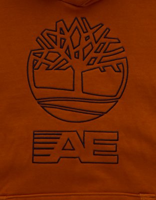 Timberland x AE Embroidered Cotton Hoodie
