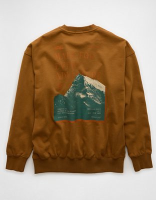 Мужские худи American Eagle Timberland x AE Crew Neck Sweatshirt — фото 5