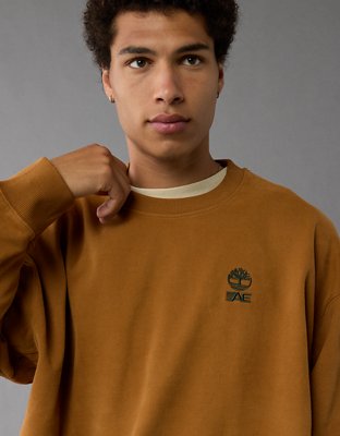 Мужские худи American Eagle Timberland x AE Crew Neck Sweatshirt — фото 6