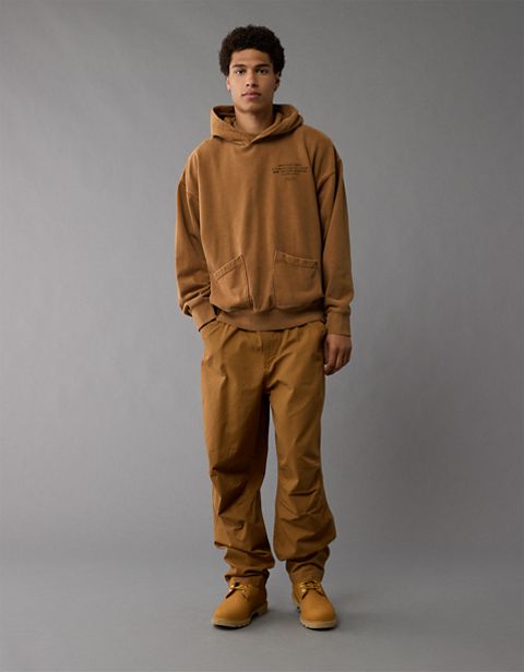 Мужские худи American Eagle Timberland x AE Fleece
