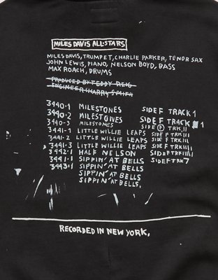 AE Jean-Michel Basquiat Graphic Hoodie