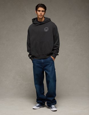 AE Jean-Michel Basquiat Graphic Hoodie