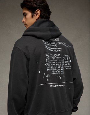 AE Jean-Michel Basquiat Graphic Hoodie