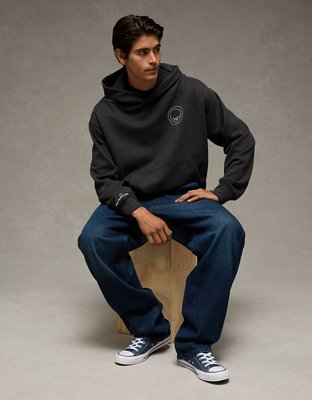 AE Jean-Michel Basquiat Graphic Hoodie