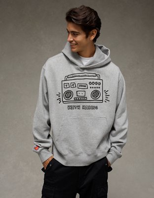 AE Keith Haring Graphic Hoodie